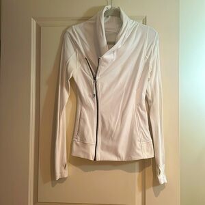 White Lululemon jacket
